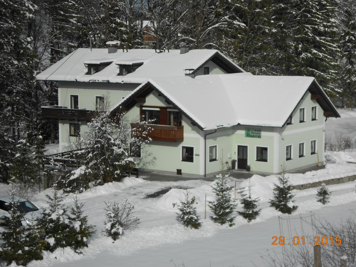 Pension Wanderruh Grünau im Almtal エクステリア 写真